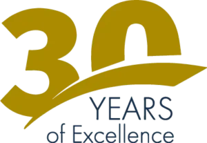 30 Years Excellence Logo